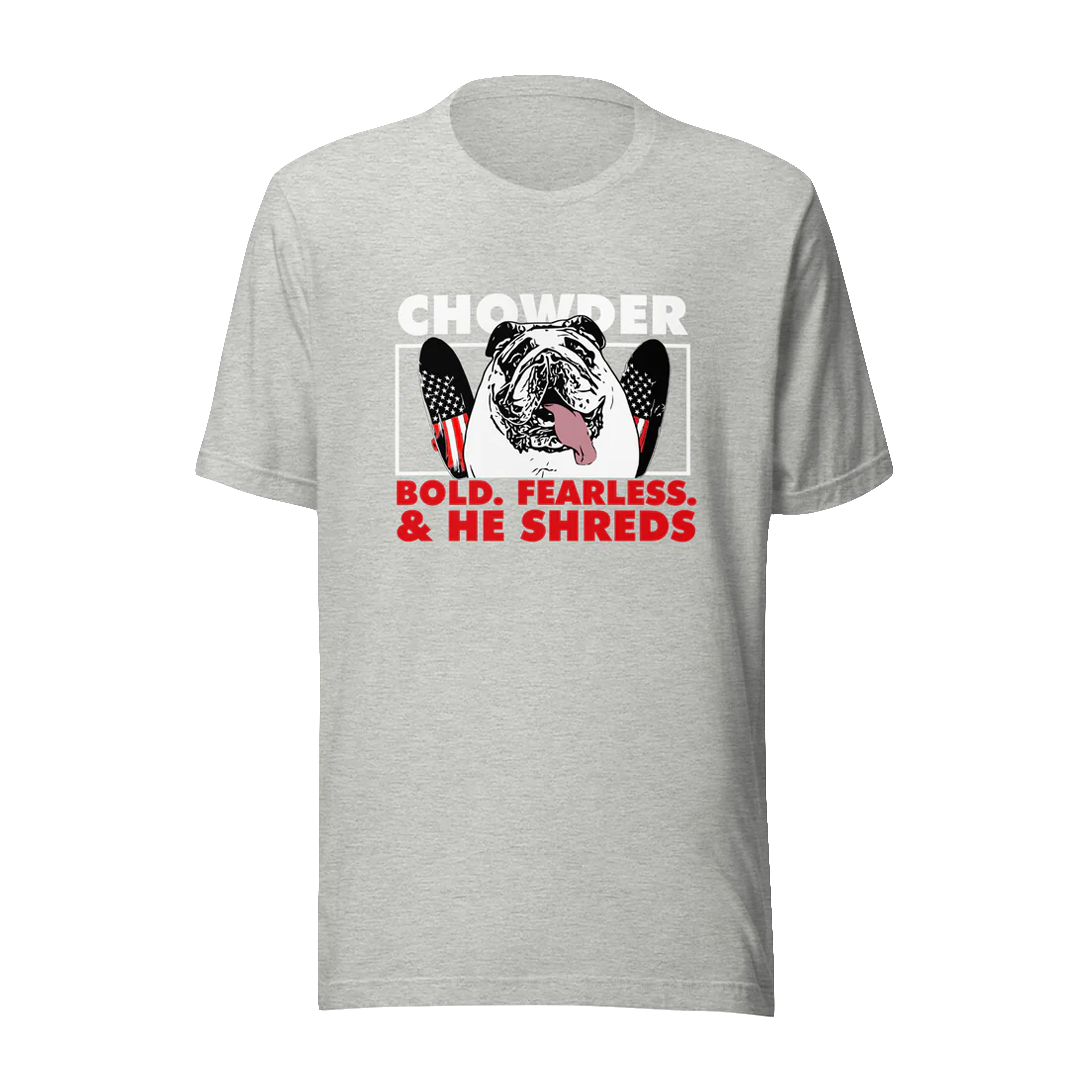 Bold Fearless and He Shreds Unisex T-shirt