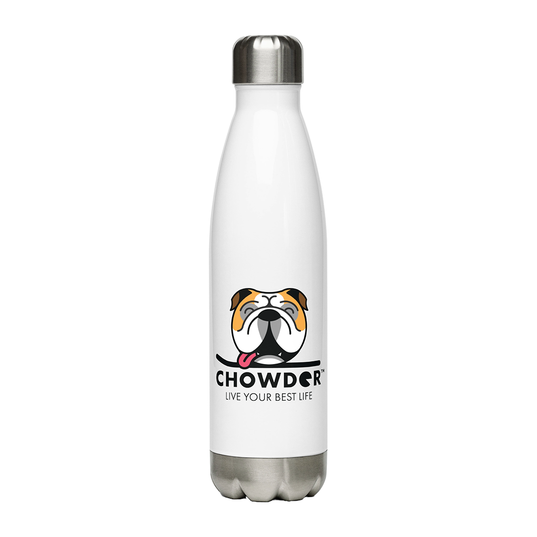 Chowder Live Your Best Life Stainless steel water bottle