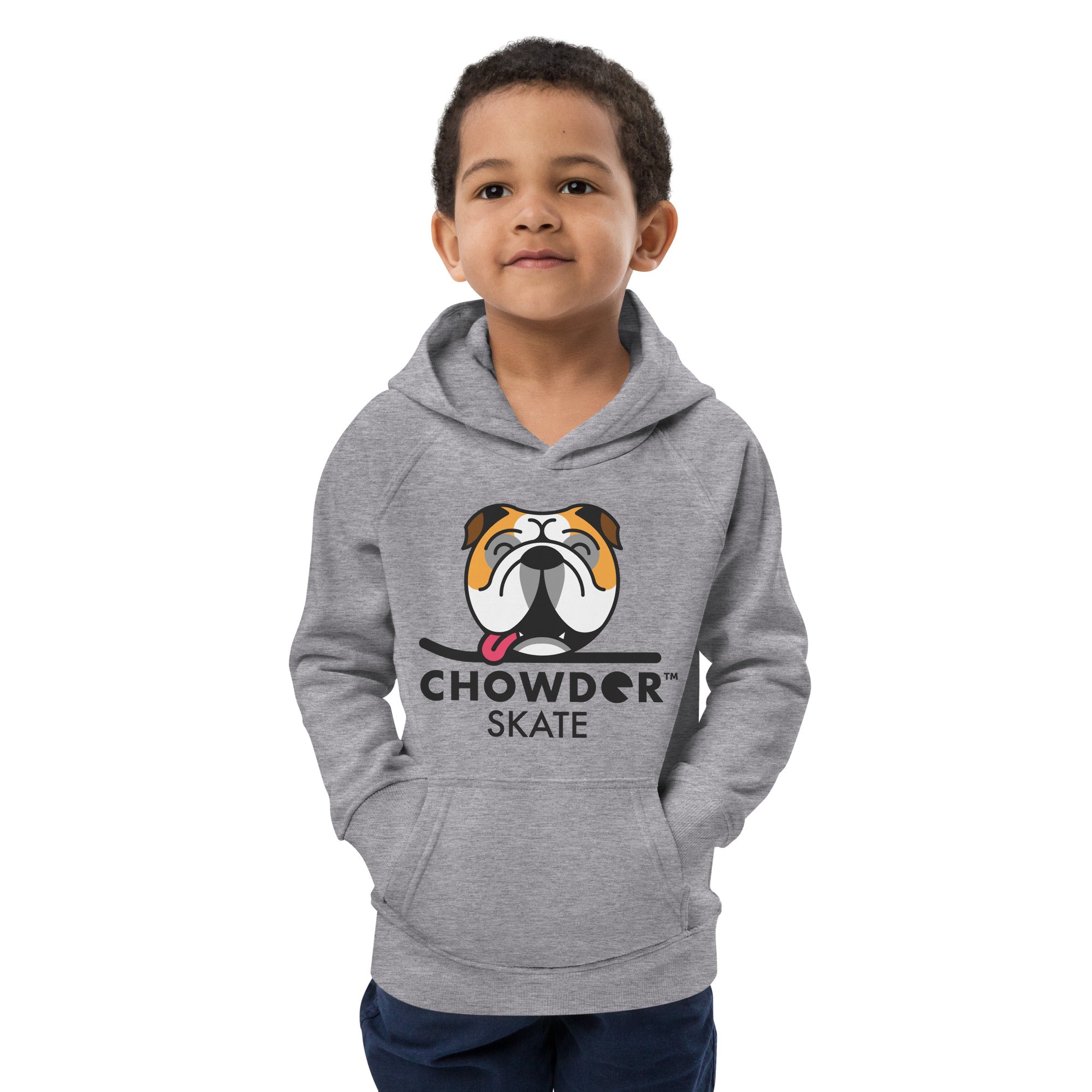 Chowder Logo Kids eco hoodie