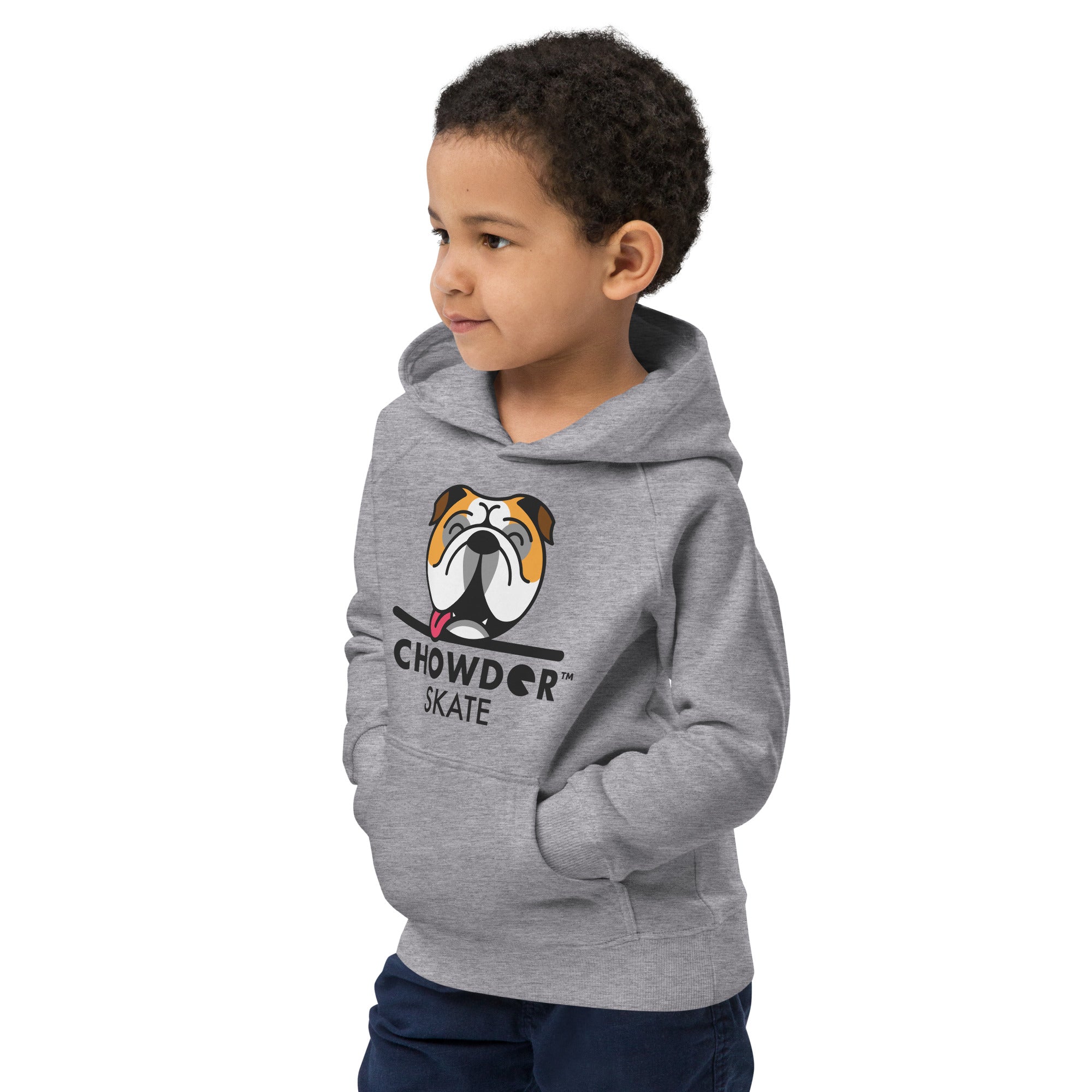 Chowder Logo Kids eco hoodie