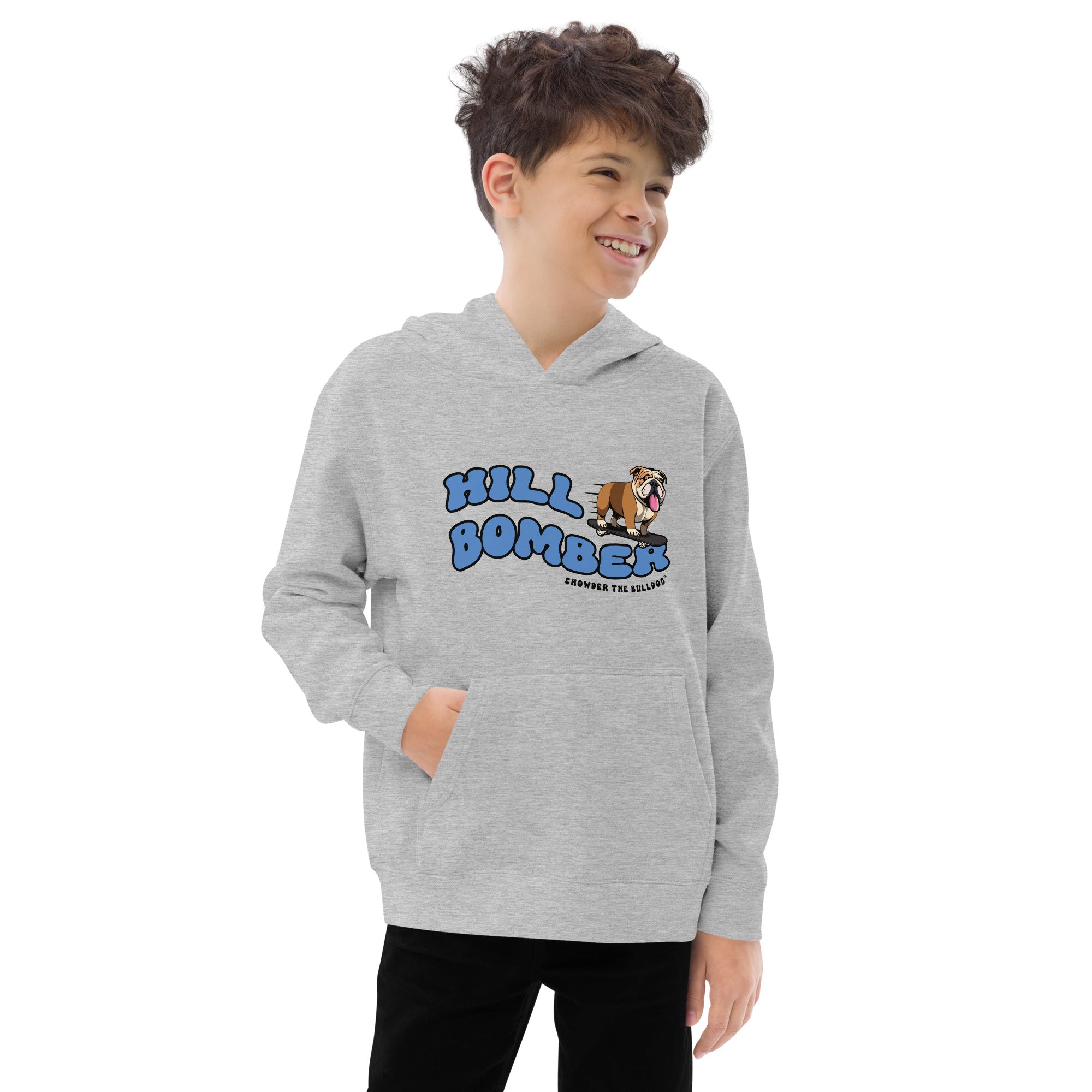 Chowder The Hillbomber Kids fleece hoodie