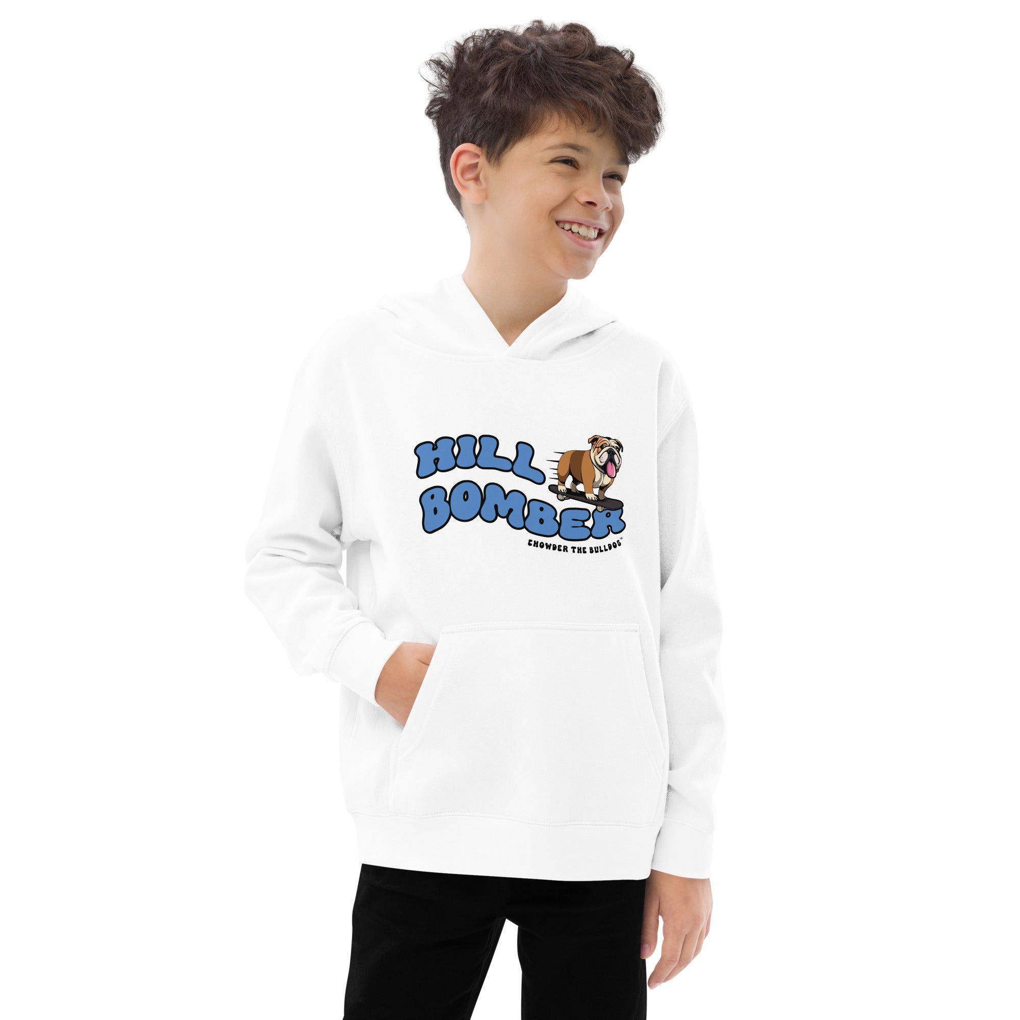 Chowder The Hillbomber Kids fleece hoodie