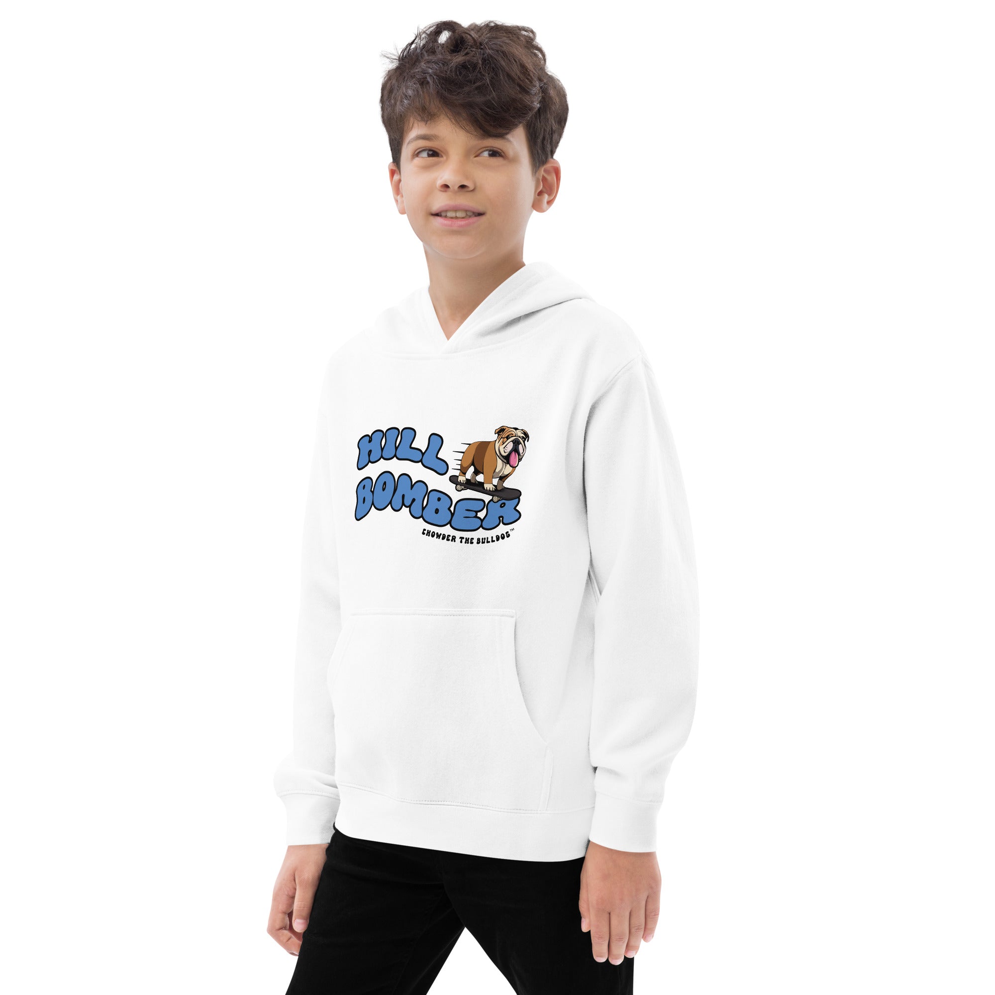 Chowder The Hillbomber Kids fleece hoodie