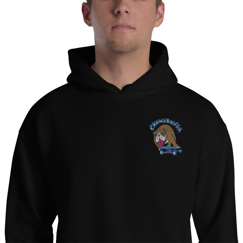 Chowabunga Premium Embroidered Unisex Hoodie