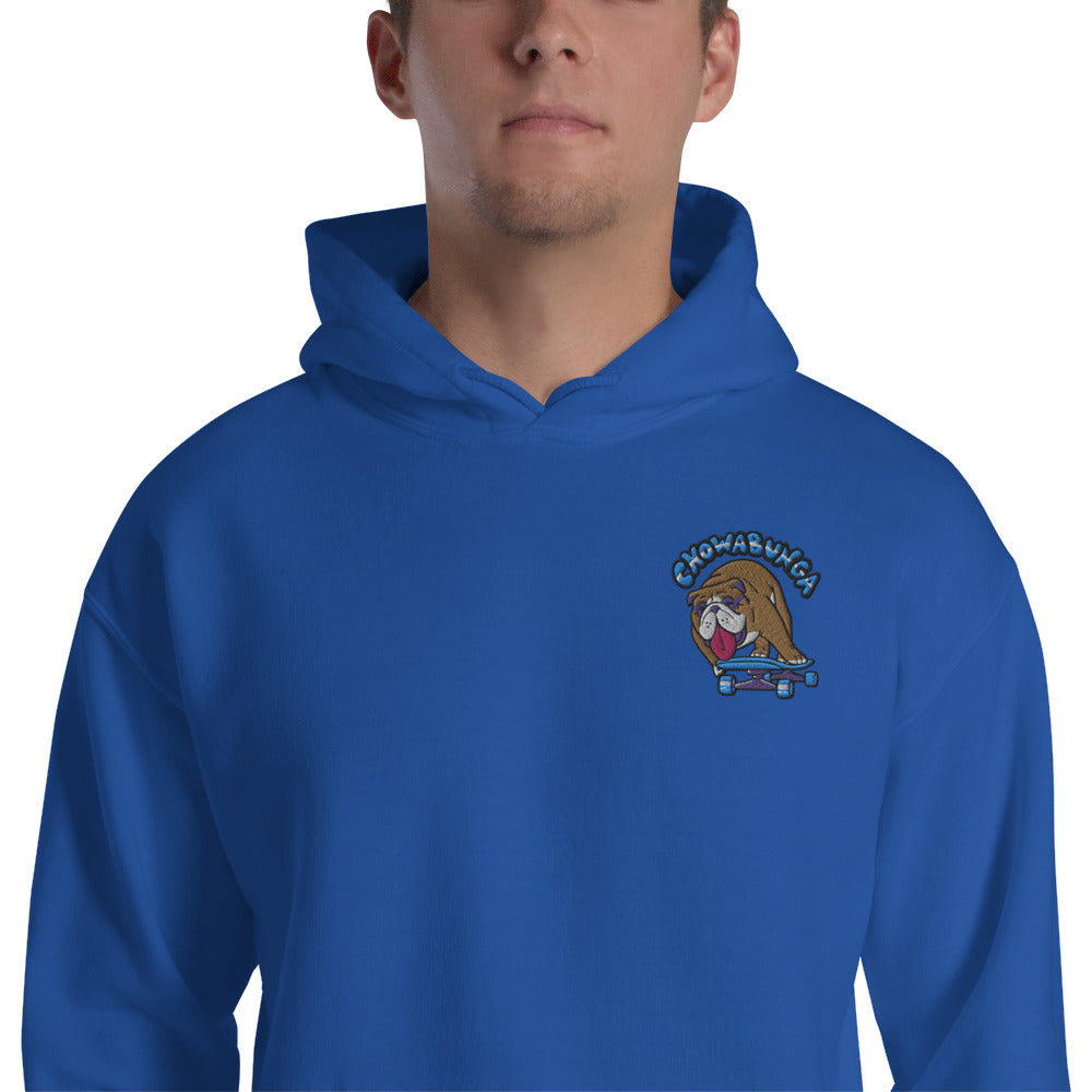 Chowabunga Premium Embroidered Unisex Hoodie