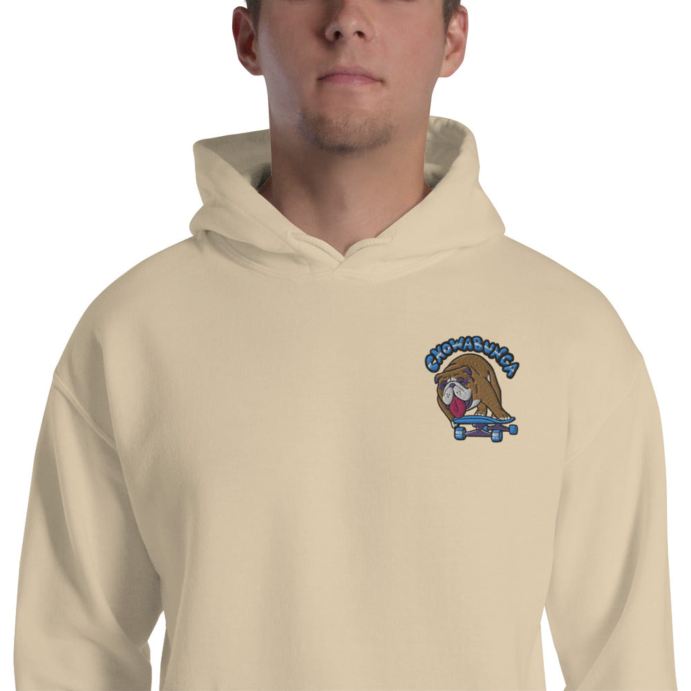 Chowabunga Premium Embroidered Unisex Hoodie