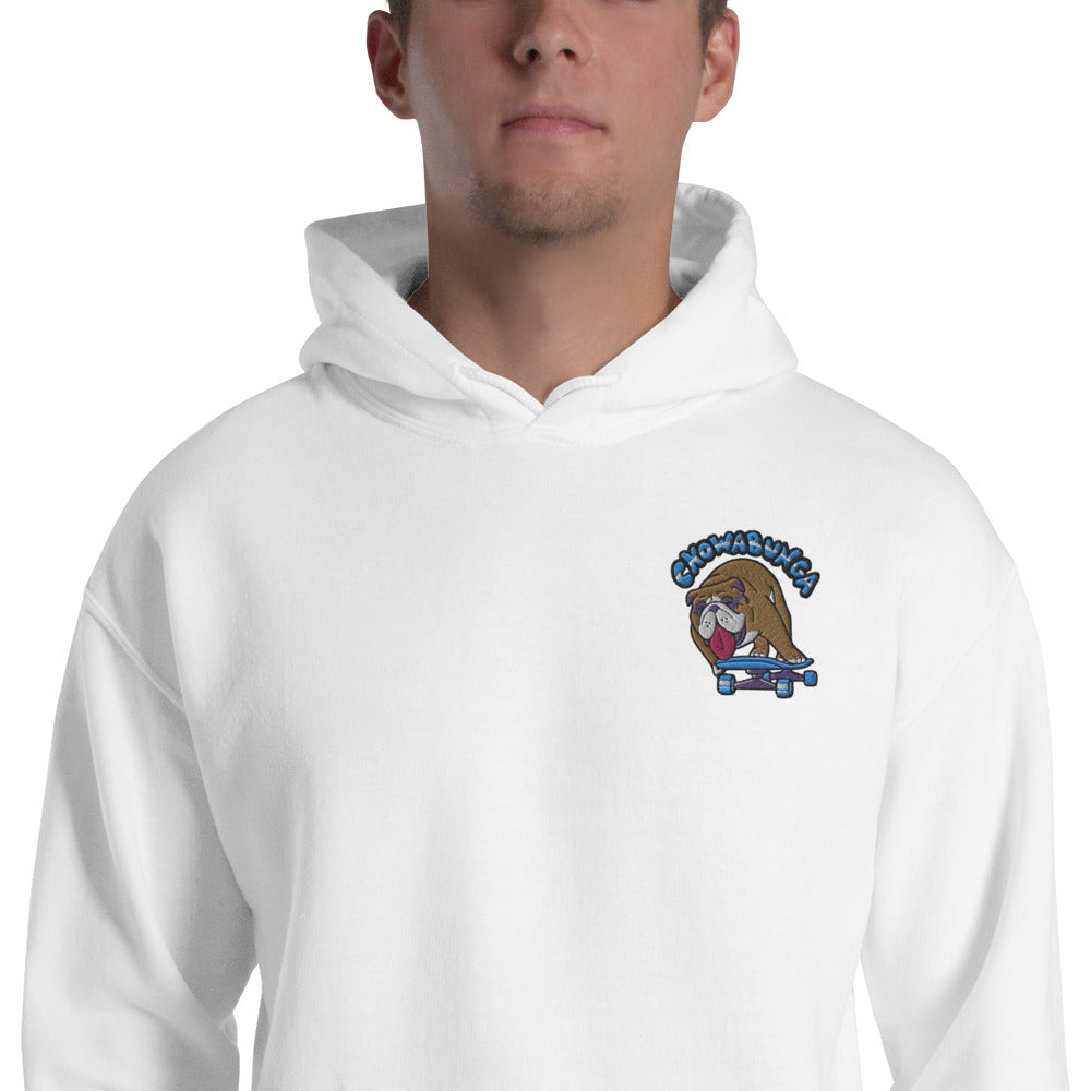 Chowabunga Premium Embroidered Unisex Hoodie