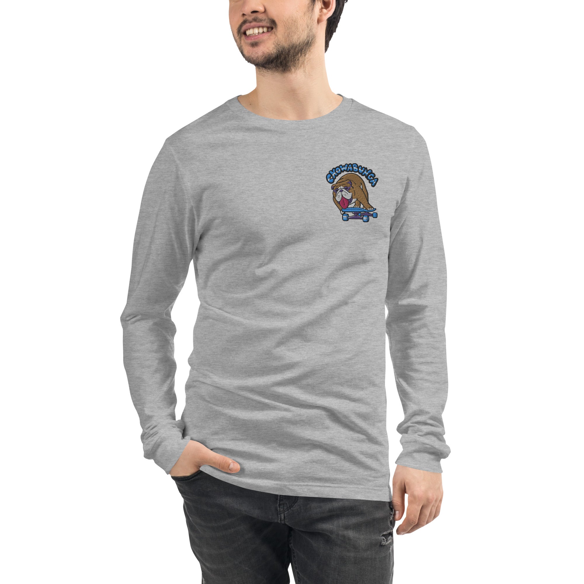 Chowabunga Unisex Long Sleeve Tee