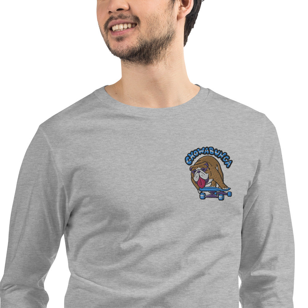 Chowabunga Unisex Long Sleeve Tee