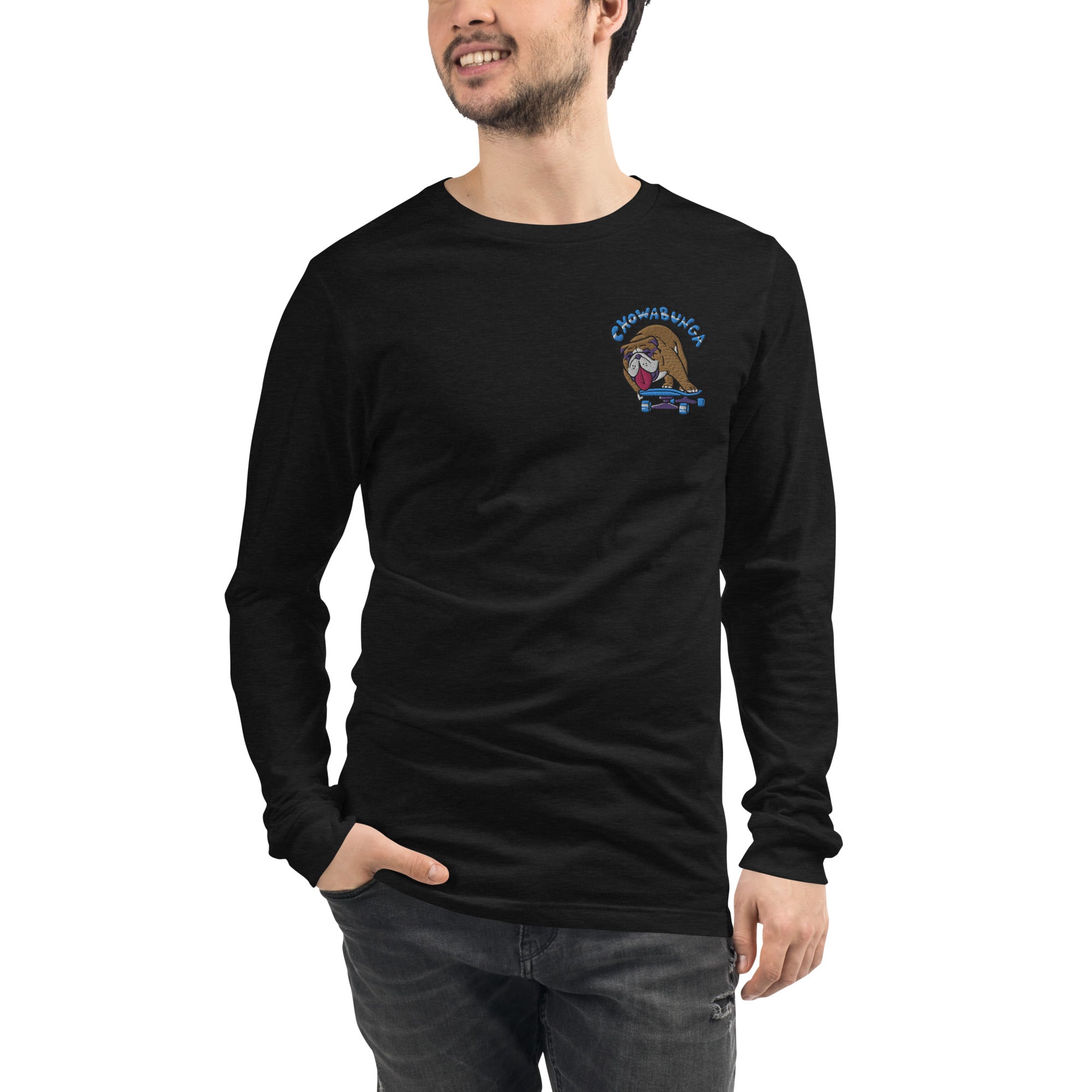 Chowabunga Unisex Long Sleeve Tee