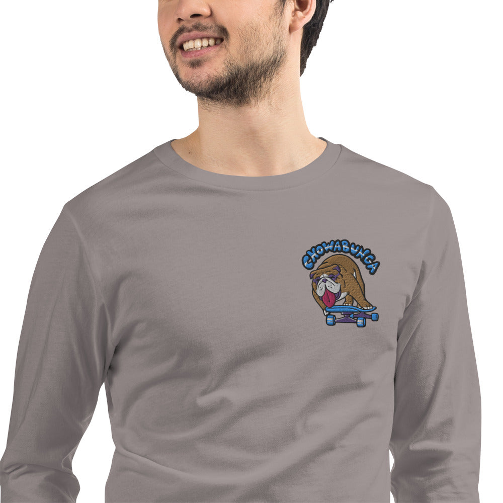 Chowabunga Unisex Long Sleeve Tee