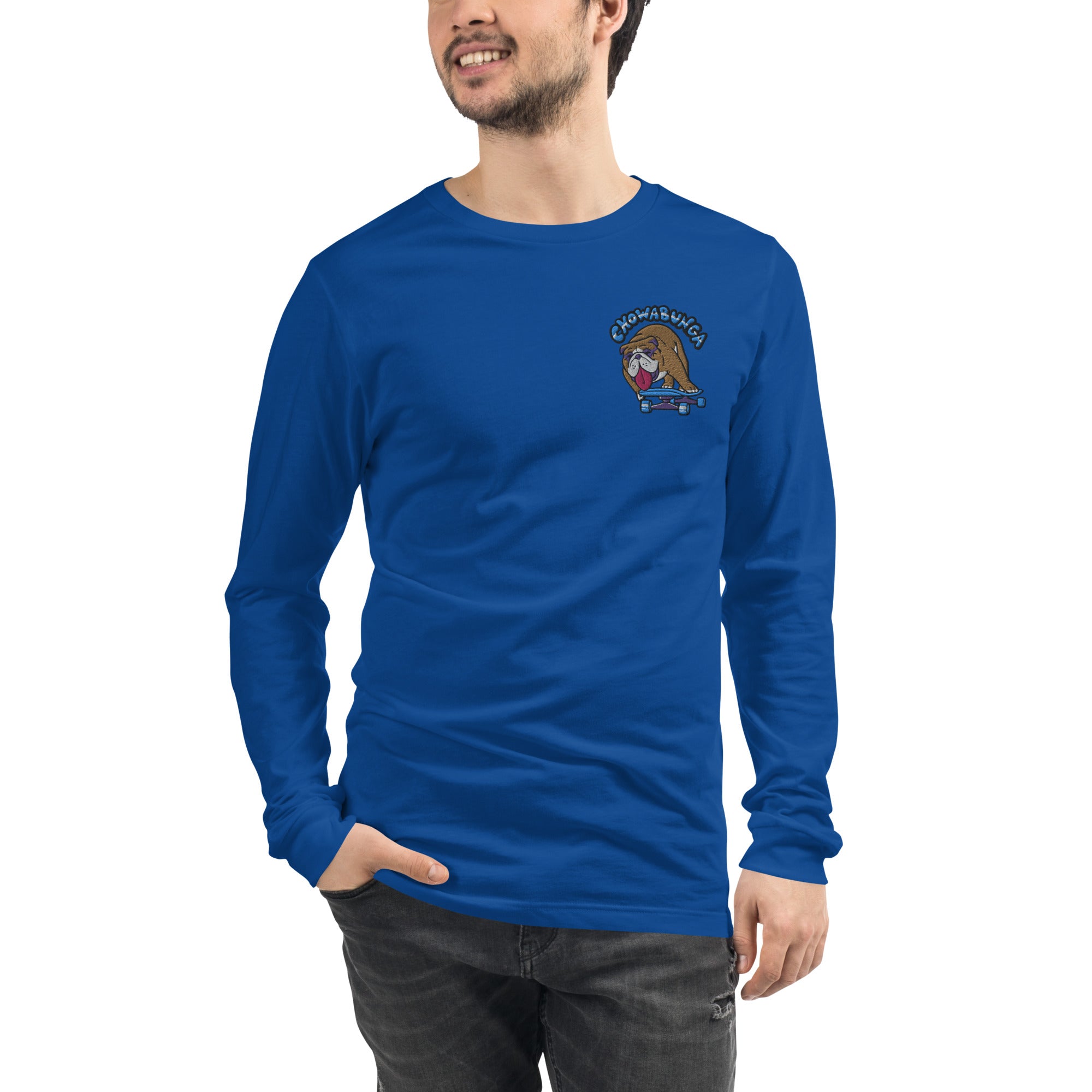 Chowabunga Unisex Long Sleeve Tee