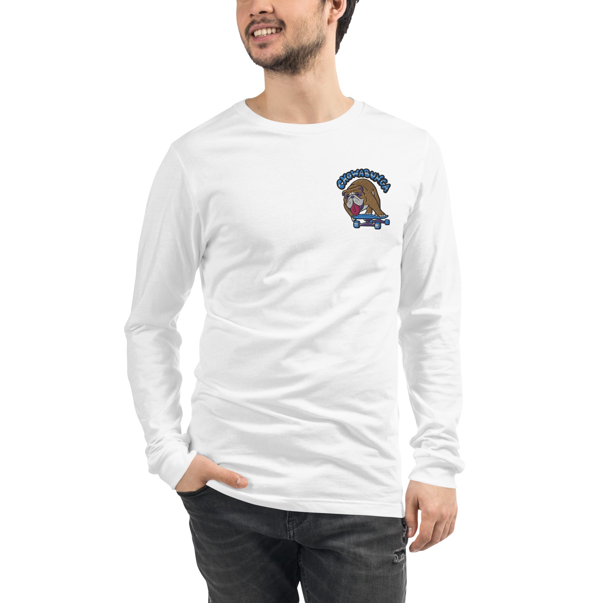 Chowabunga Unisex Long Sleeve Tee