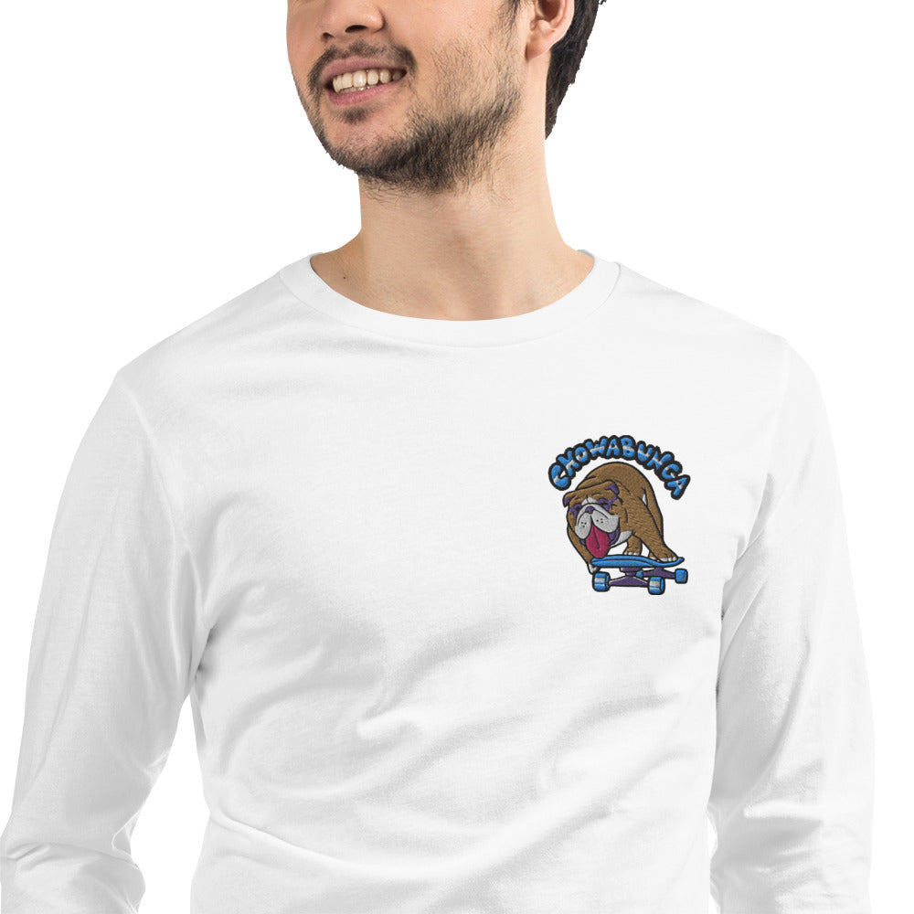 Chowabunga Unisex Long Sleeve Tee